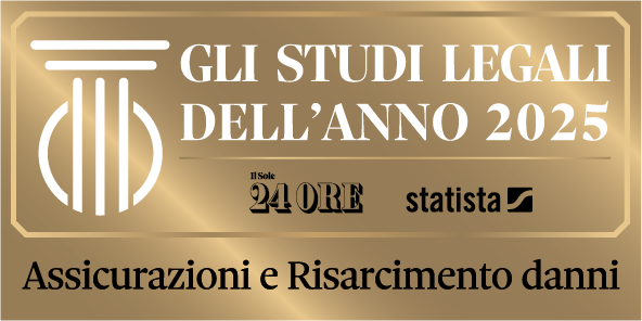 Il Sole 24 Ore – Law Firms 2025: Assicurazioni e Risarcimento danni